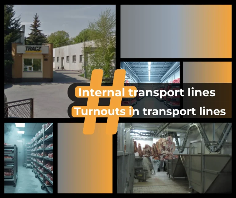 Internal transport lines in the food industry – key solutions